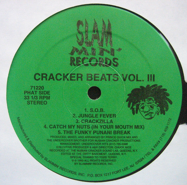 Nubian Crackers - Cracker Beats Vol. III