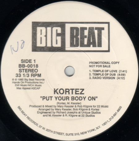 Kortez - Put Your Body On