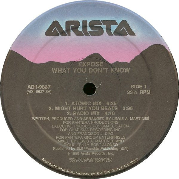 Exposé - What You Don't Know