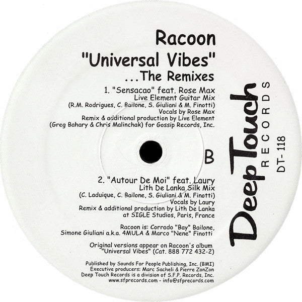 Racoon (5) - Universal Vibes (The Remixes)