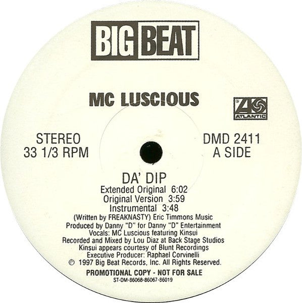 MC Luscious - Da' Dip
