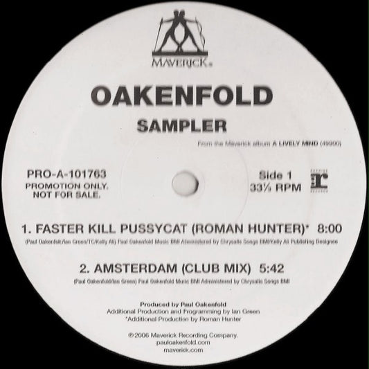 Paul Oakenfold - Oakenfold Sampler