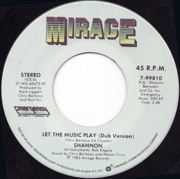Shannon - Let The Music Play