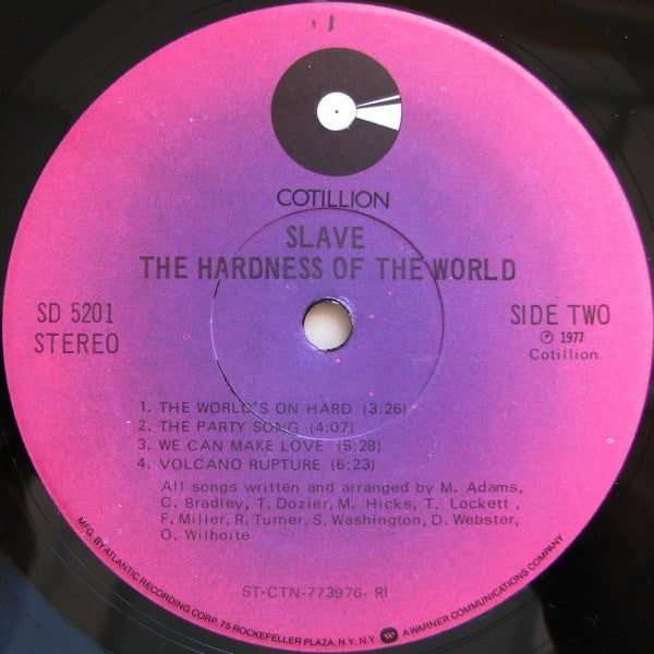 Slave - The Hardness Of The World