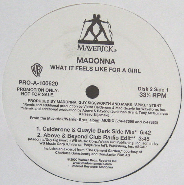 Madonna - What It Feels Like For A Girl