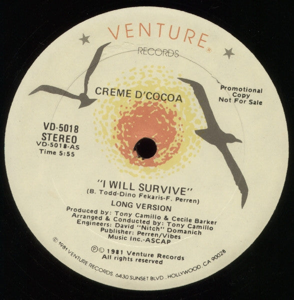 Creme D'Cocoa - I Will Survive