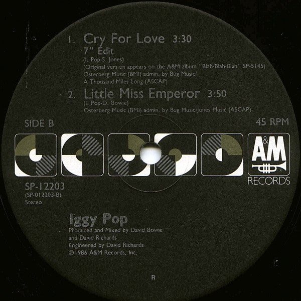 Iggy Pop - Cry For Love