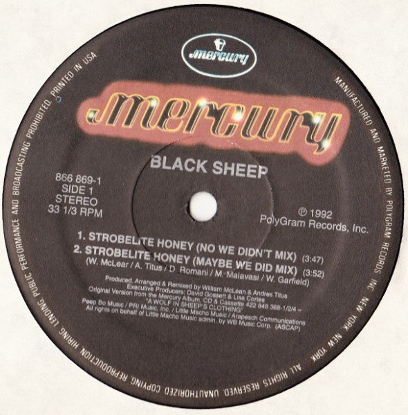 Black Sheep - Strobelite Honey