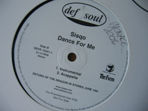 Sisqo - Dance For Me
