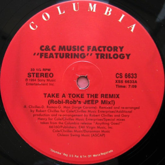 C + C Music Factory - Take A Toke (The Remix)