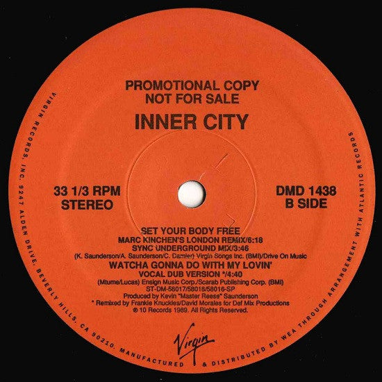 Inner City - Watcha Gonna Do With My Lovin'