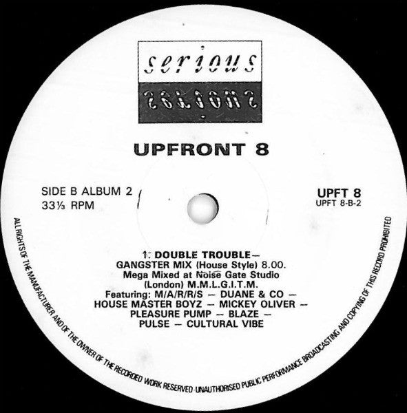 Various - Upfront 8 - Solid State