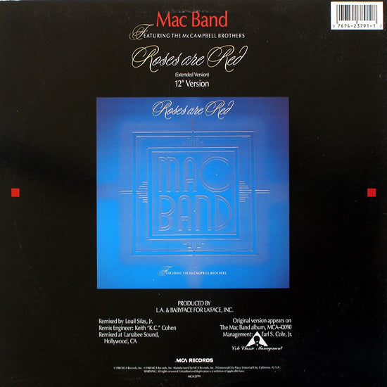 Mac Band Featuring The McCampbell Brothers - Roses Are Red