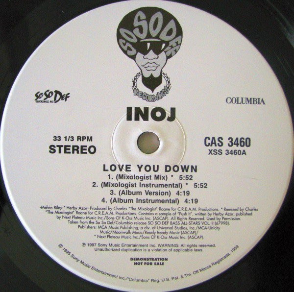 Inoj - Love You Down