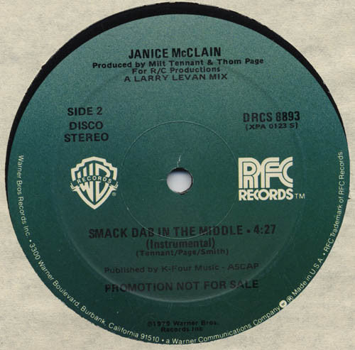 Janice McClain - Smack Dab In The Middle