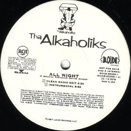 Tha Alkaholiks - All Night
