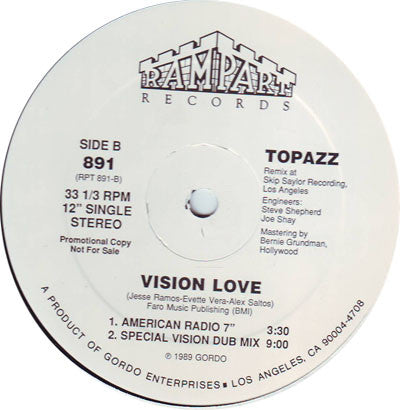 Topazz (2) - Vision Love (Super Dance Remix)