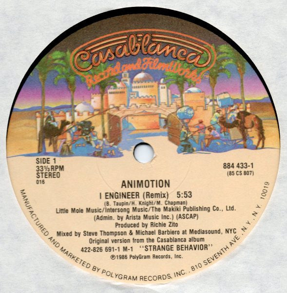 Animotion - I Engineer