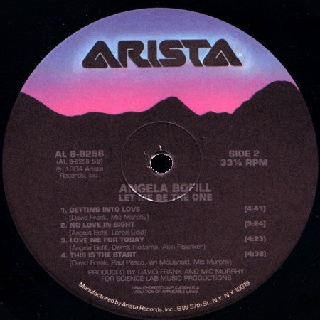 Angela Bofill - Let Me Be The One