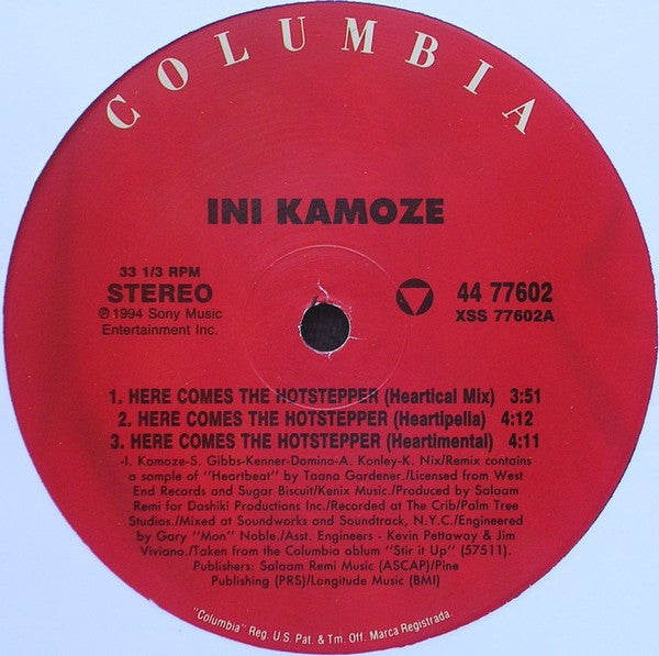 Ini Kamoze - Here Comes The Hotstepper