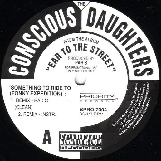 The Conscious Daughters - Something To Ride To (Fonky Expedition)