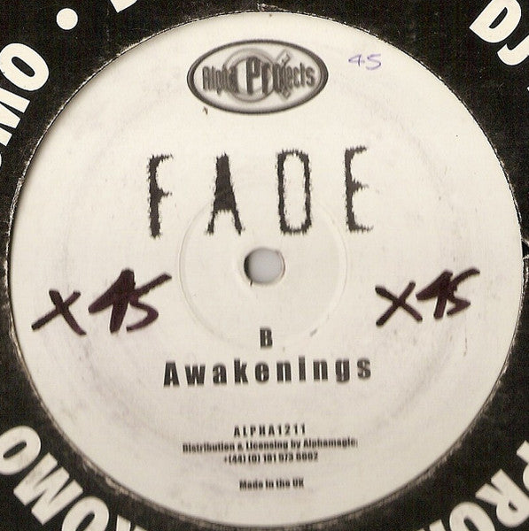 DJ Fade - A New Life / Awakenings