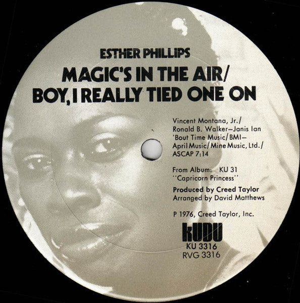 Esther Phillips - Magic's In The Air / Boy, I Really Tied One On / You Keep Me Hanging On