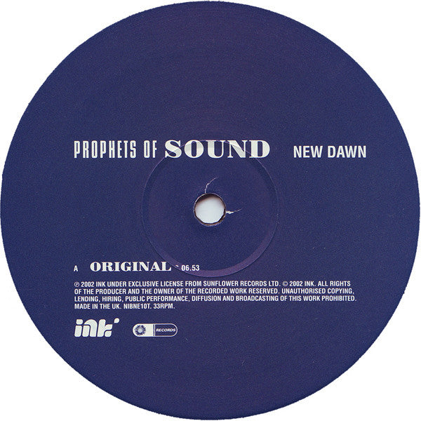 Prophets Of Sound - New Dawn