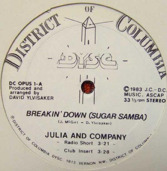 Julia And Company - Breakin' Down (Sugar Samba)