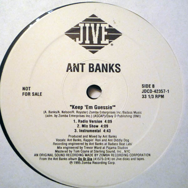 Ant Banks - Money Don't Make A Man