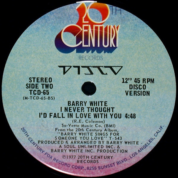Barry White - It's Ecstasy When You Lay Down Next To Me