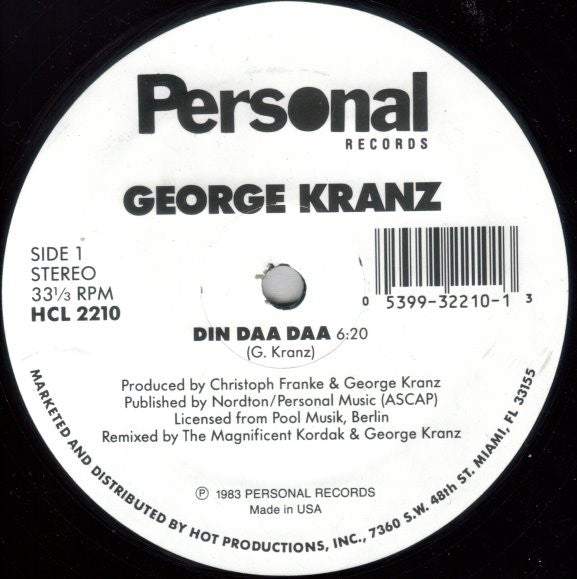 George Kranz - Din Daa Daa
