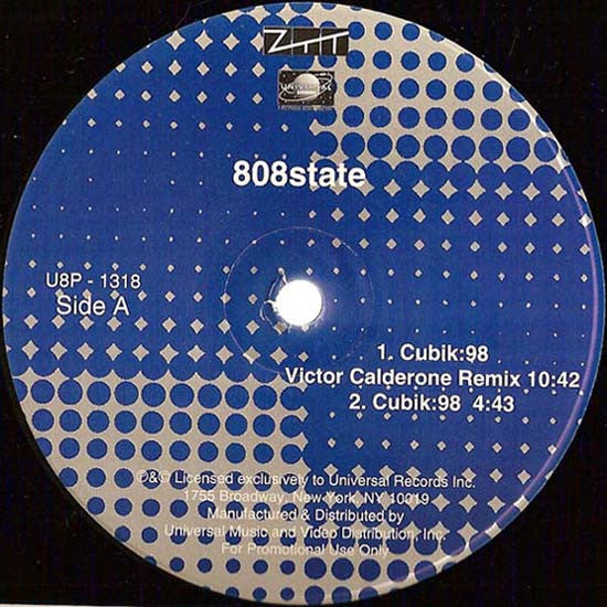 808 State - Cubik:98