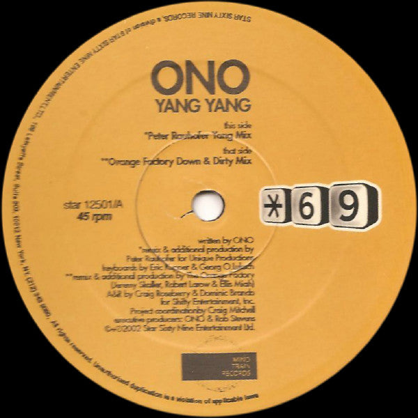 Yoko Ono - Yang Yang