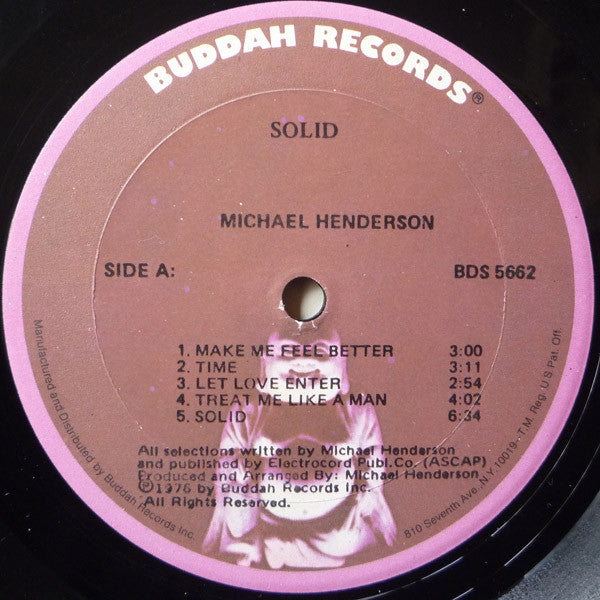 Michael Henderson - Solid