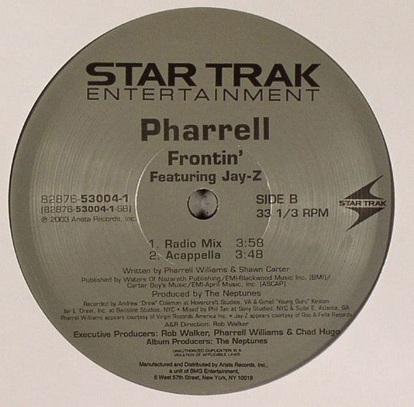 Pharrell Williams - Frontin'