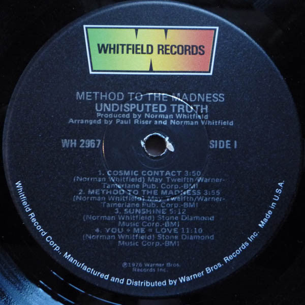 The Undisputed Truth - Method To The Madness
