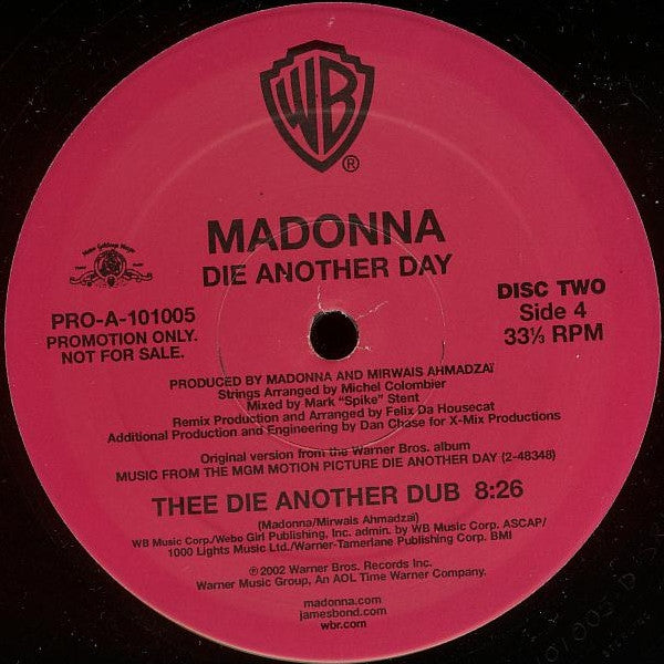 Madonna - Die Another Day (The Remixes)
