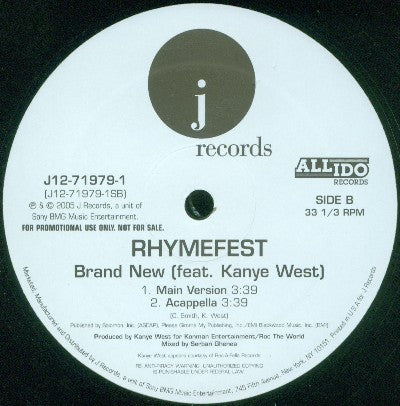 Rhymefest - Brand New