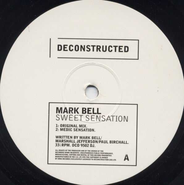 Mark Bell (3) - Sweet Sensation