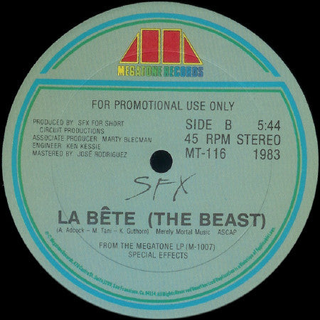 SFX (2) - Lightning Strikes / La Bête (The Beast)