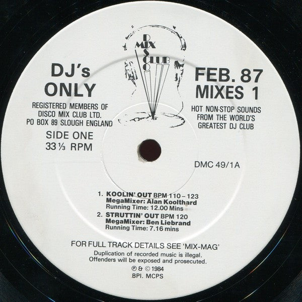 Various - February 87 Mixes 1