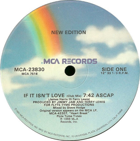 New Edition - If It Isn't Love