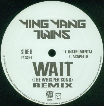 Ying Yang Twins - Wait (The Whisper Song) (Remix)