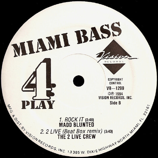 Various - Miami Bass 4 Play