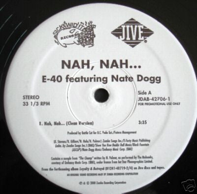 E-40 - Nah, Nah...