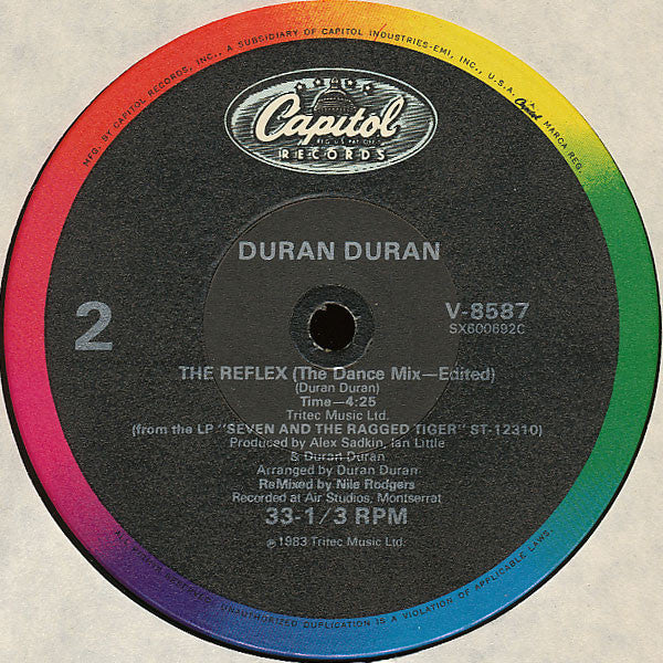 Duran Duran - The Reflex (The Dance Mix)