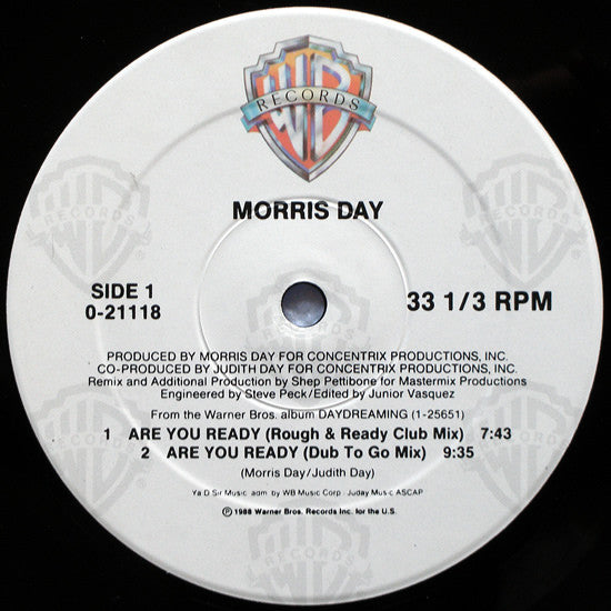 Morris Day - Are You Ready