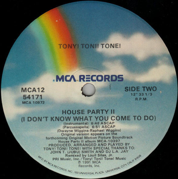 Tony! Toni! Toné! - House Party II (I Don't Know What You Come To Do)