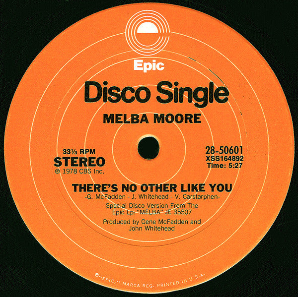 Melba Moore - You Stepped Into My Life / There's No Other Like You
